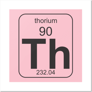 Thorium black Posters and Art